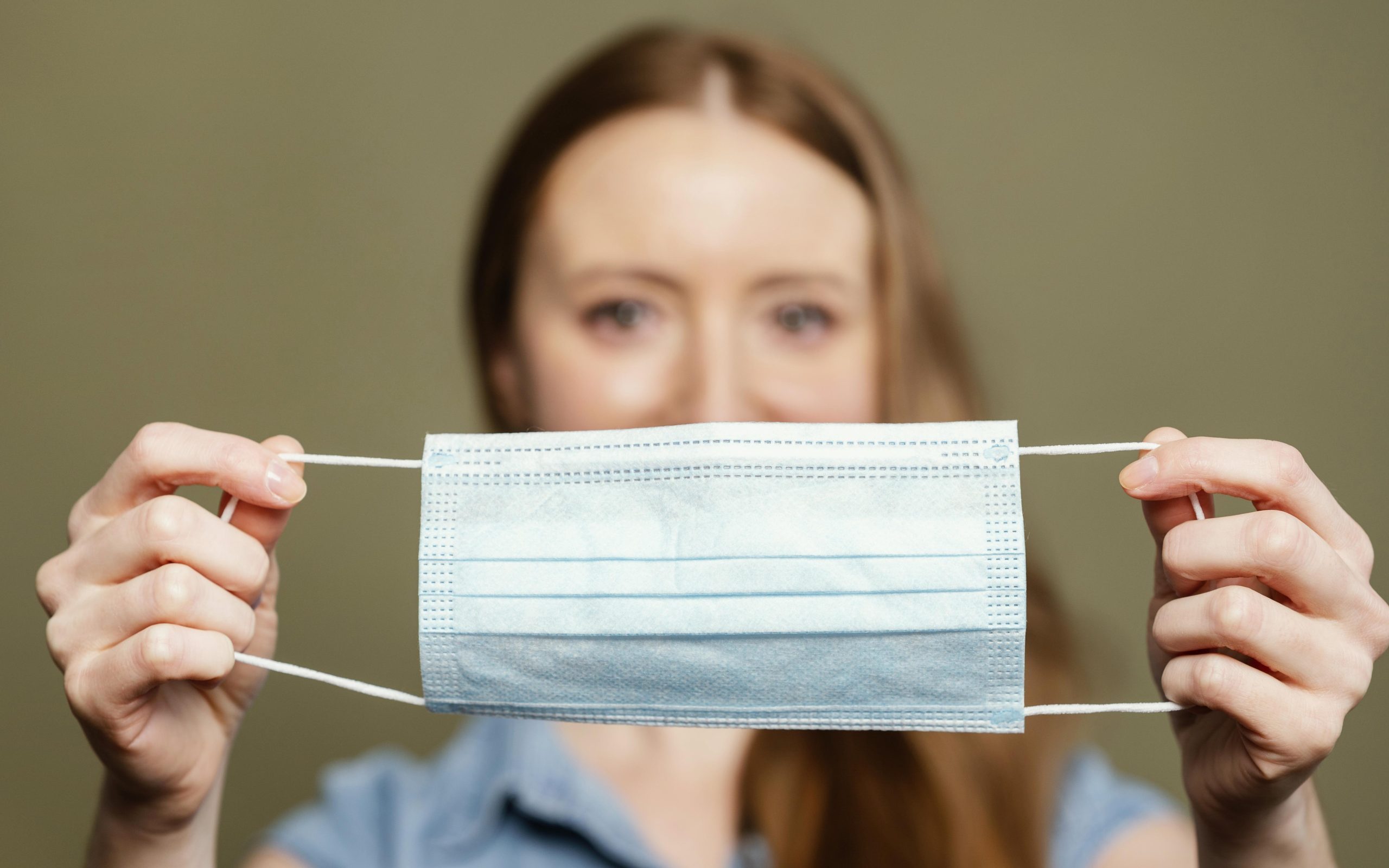 egészség, maszk, figyelem