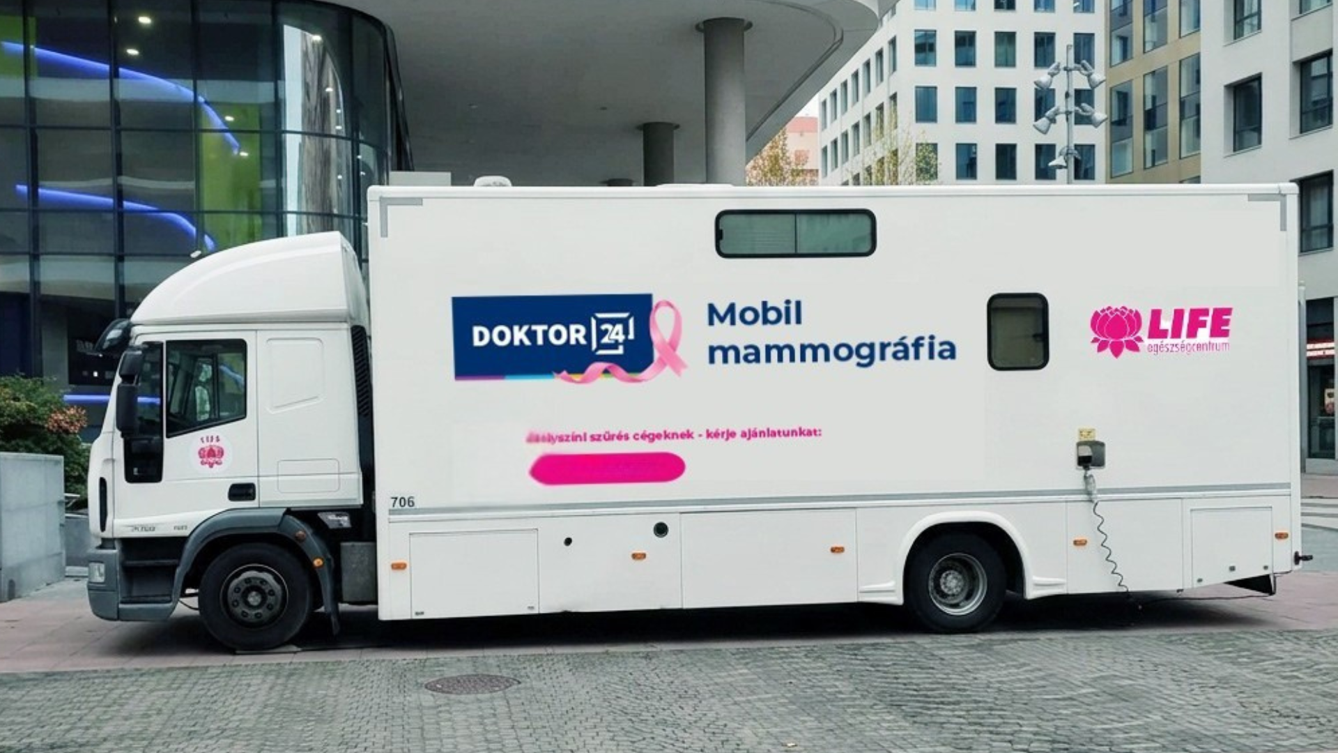 mammográfia, mobil emlőszűrés, munkahely